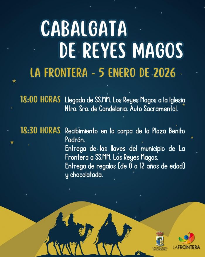 Cartel Cabalgata Reyes Magos 2026
