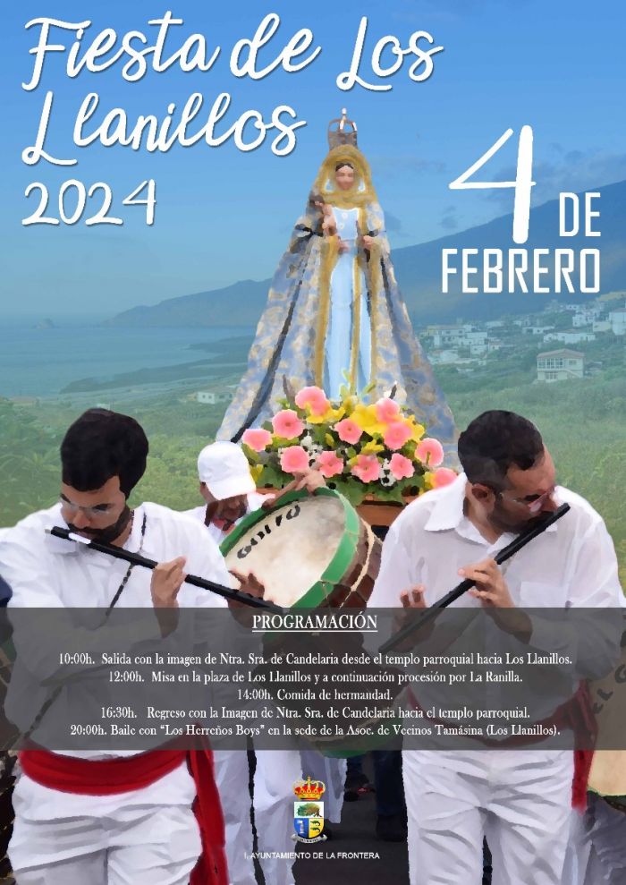 Cartel Fiesta de Los Llanillos 2024 copia
