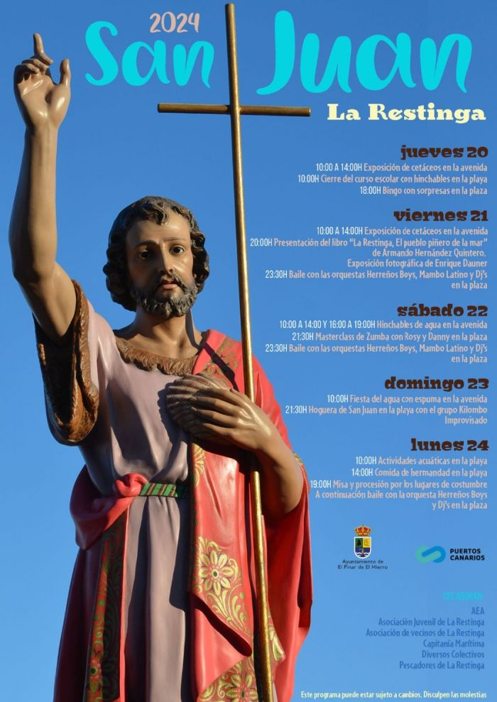 El Pinar-cartel fiestas San Juan 2024
