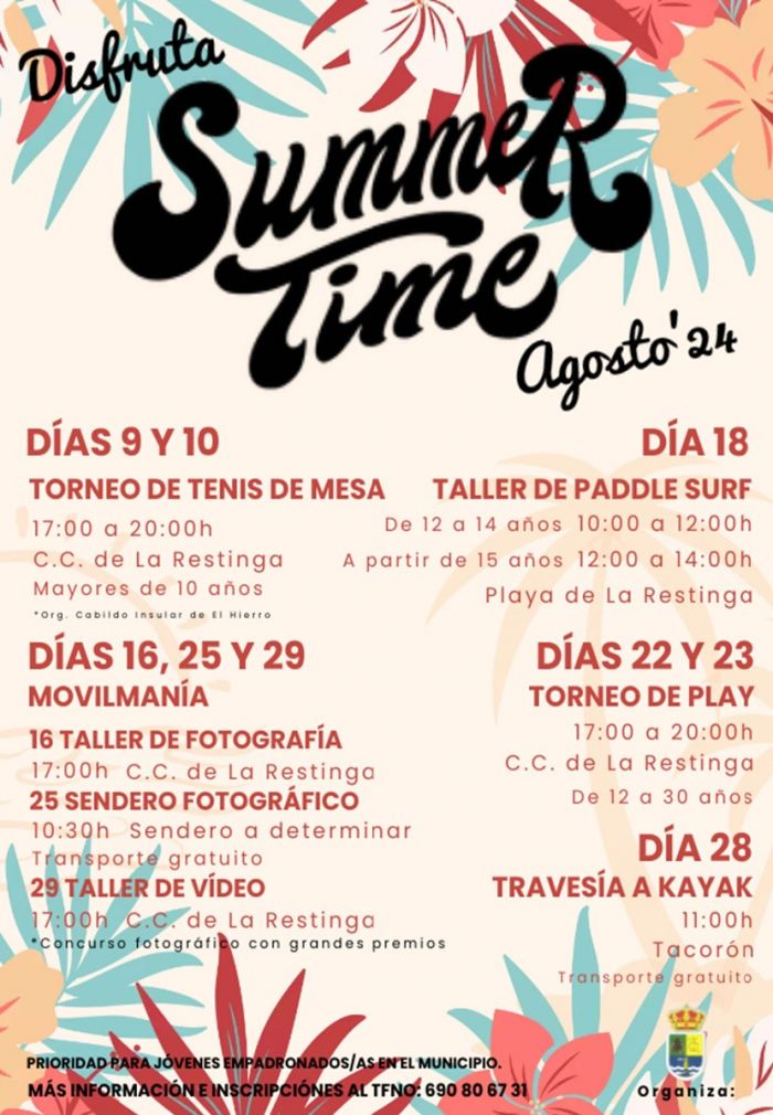Cartel del campus SUMMER