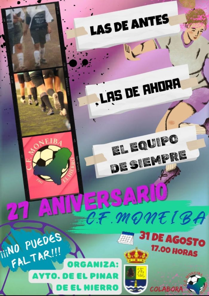 El Pinar-cartel aniversario Moneiba