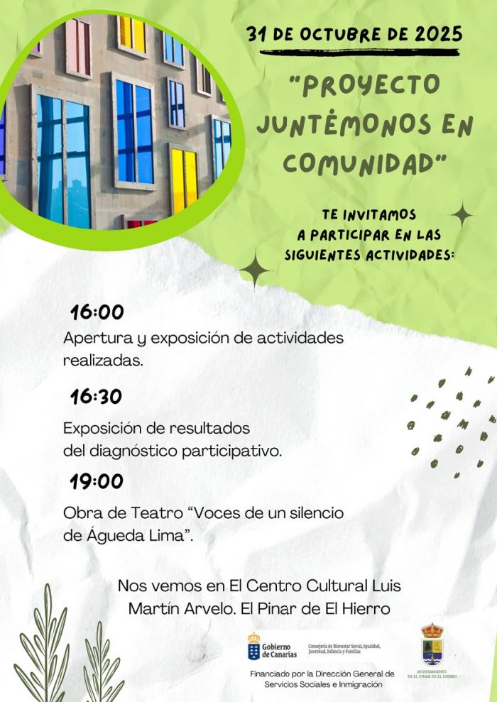 Cartel de invitación al disgnostico participativo