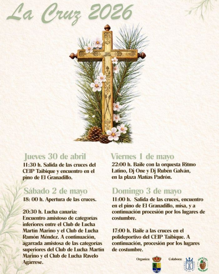 El Pinar-cartel Fiestas de La Cruz