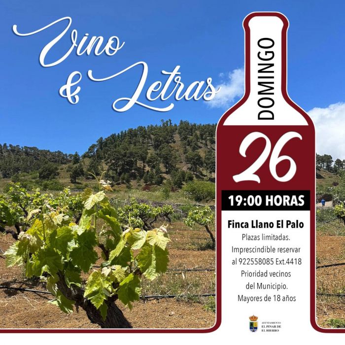 Cartel Vino y Letras copia