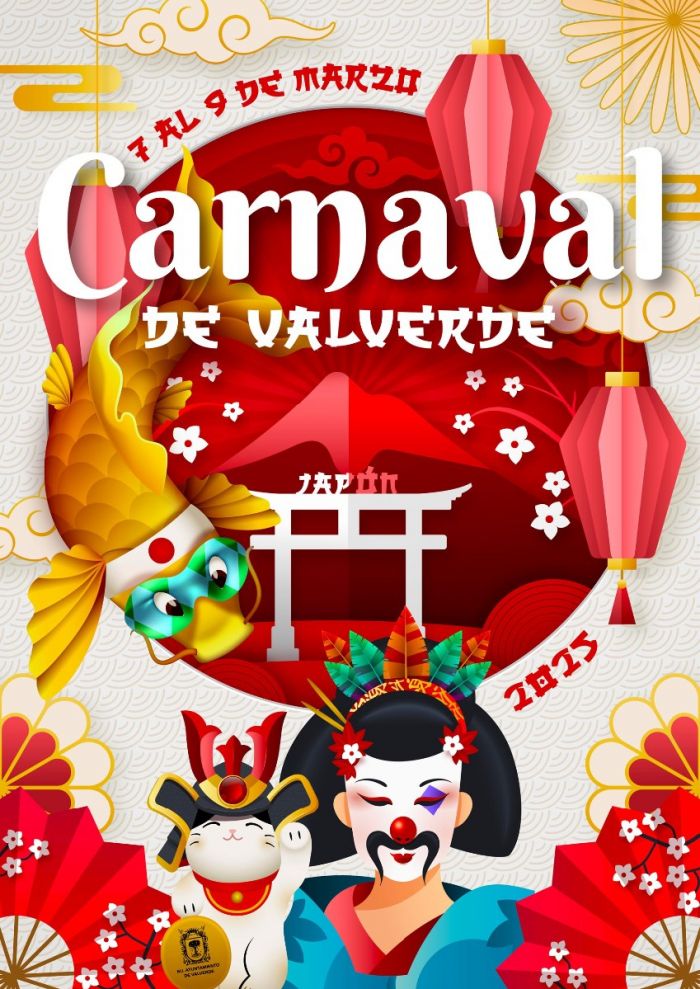 Cartel Carnaval Valverde 2025