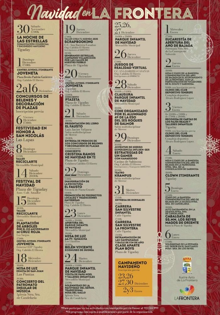 la frontera navidad 2024