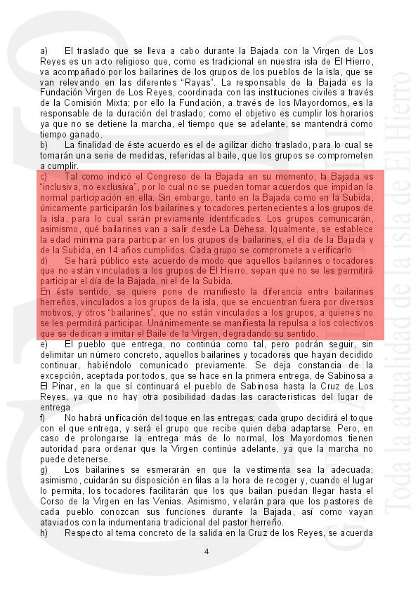 Parte del acuerdo